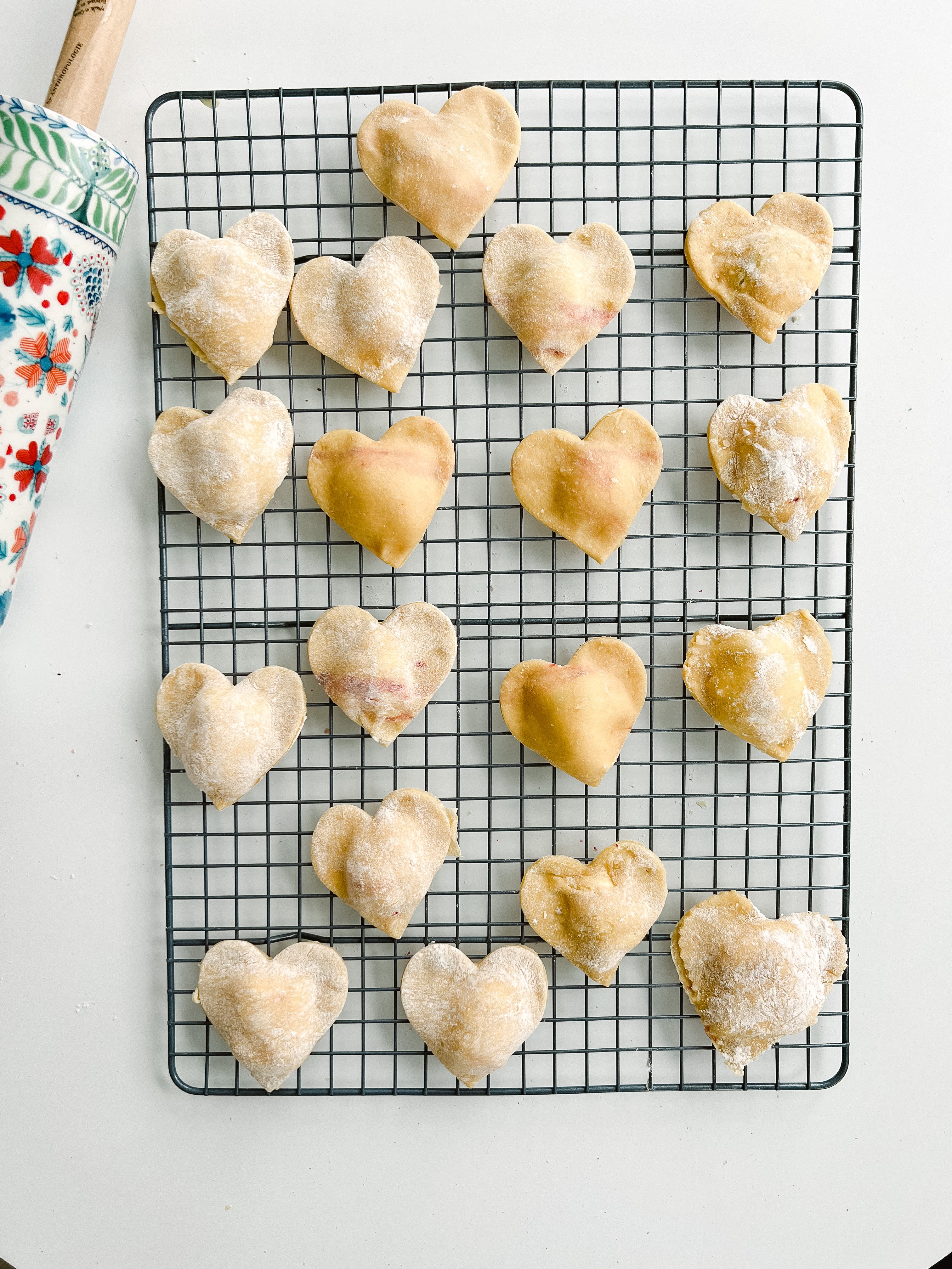 Recipe: Heart Shaped Pasta and Raviolis