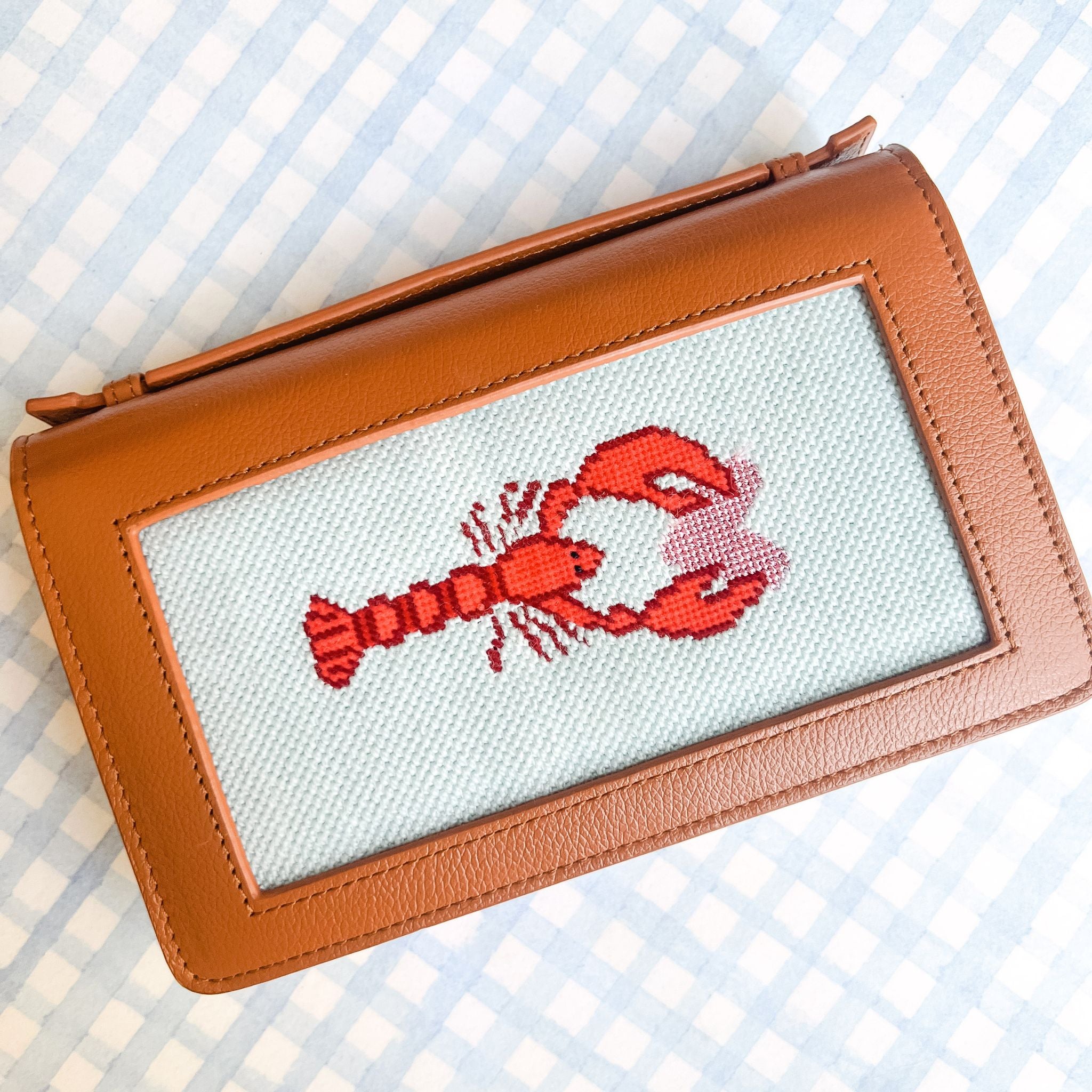 Needlepoint Canvas: Lobster with Heart
