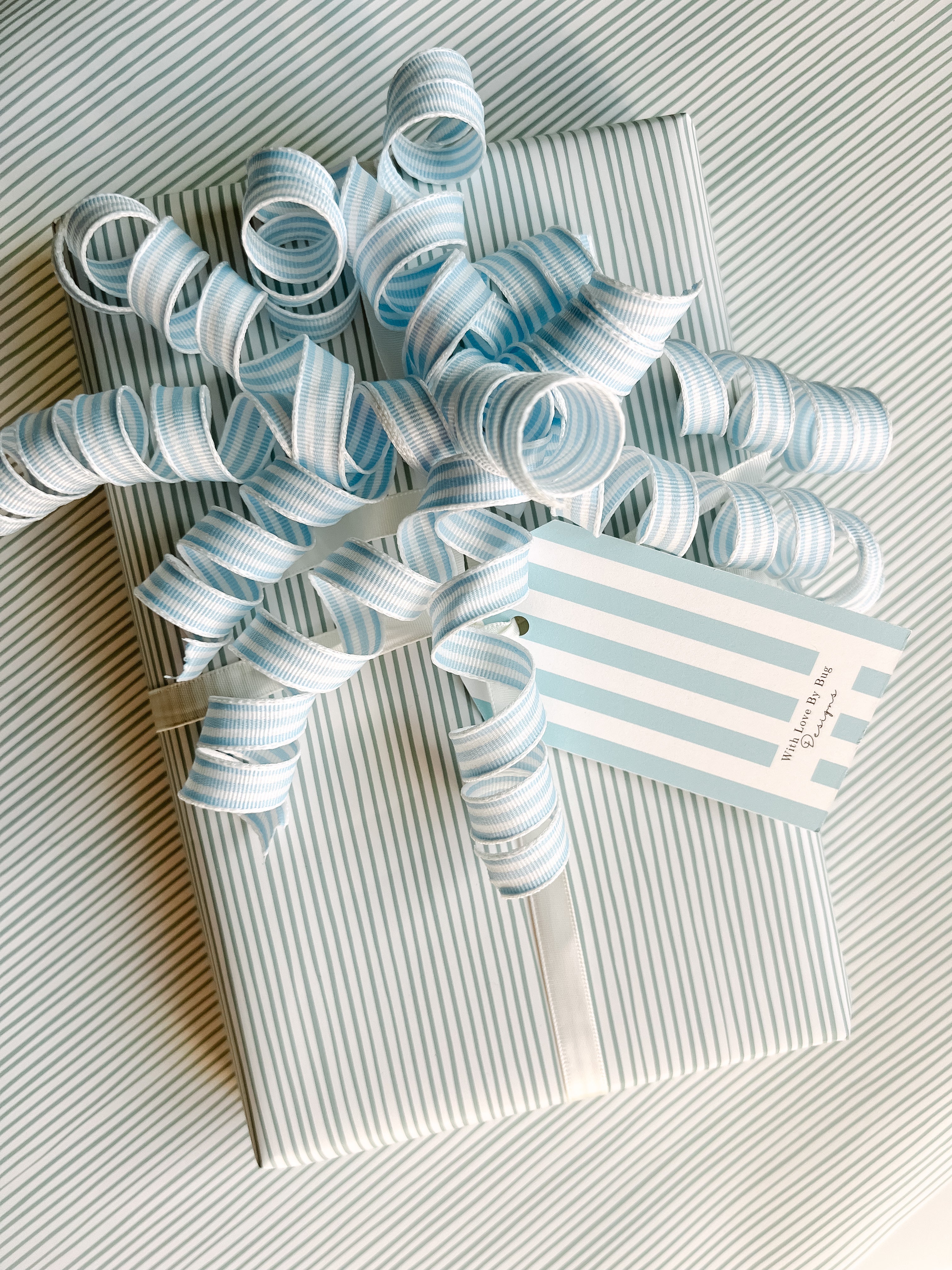 Gift Tags: Blue Hydrangeas