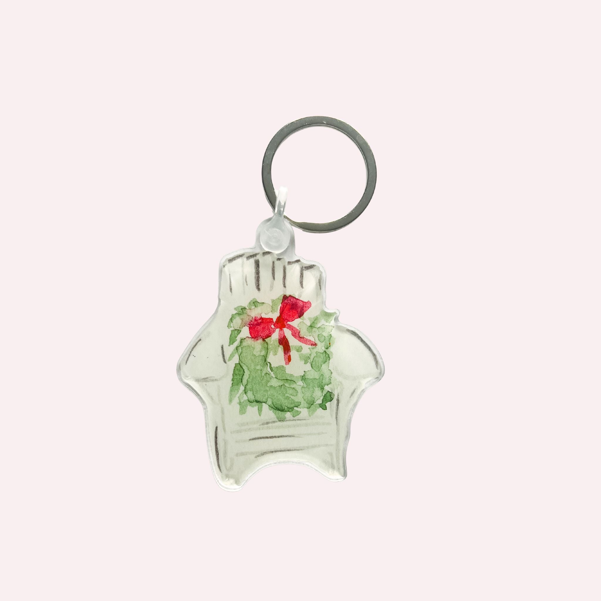 Keychain & Needle Threader: Christmas Adirondack