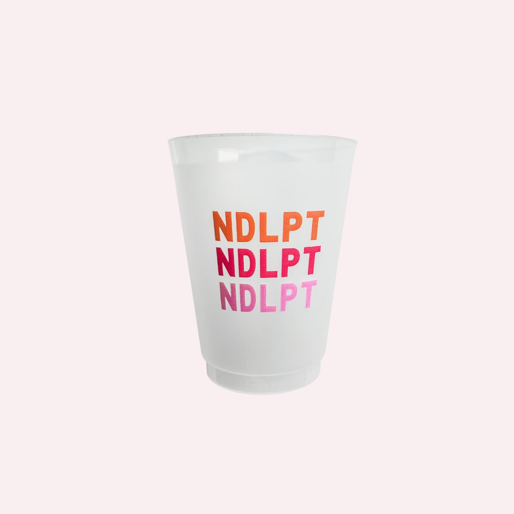 NDLPT Frosted Cups  | Party Pack of 8