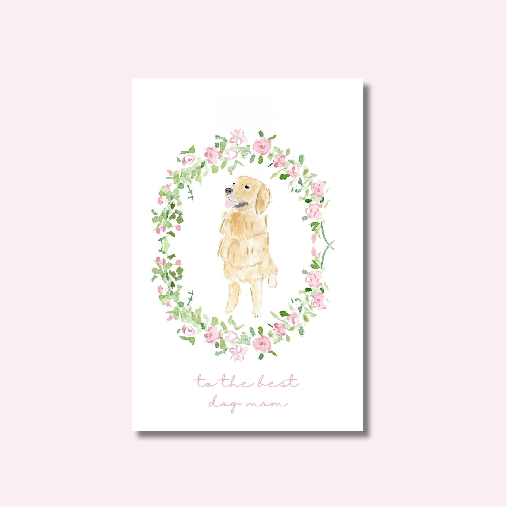 Greeting Card: Mother's Day Dog Mom