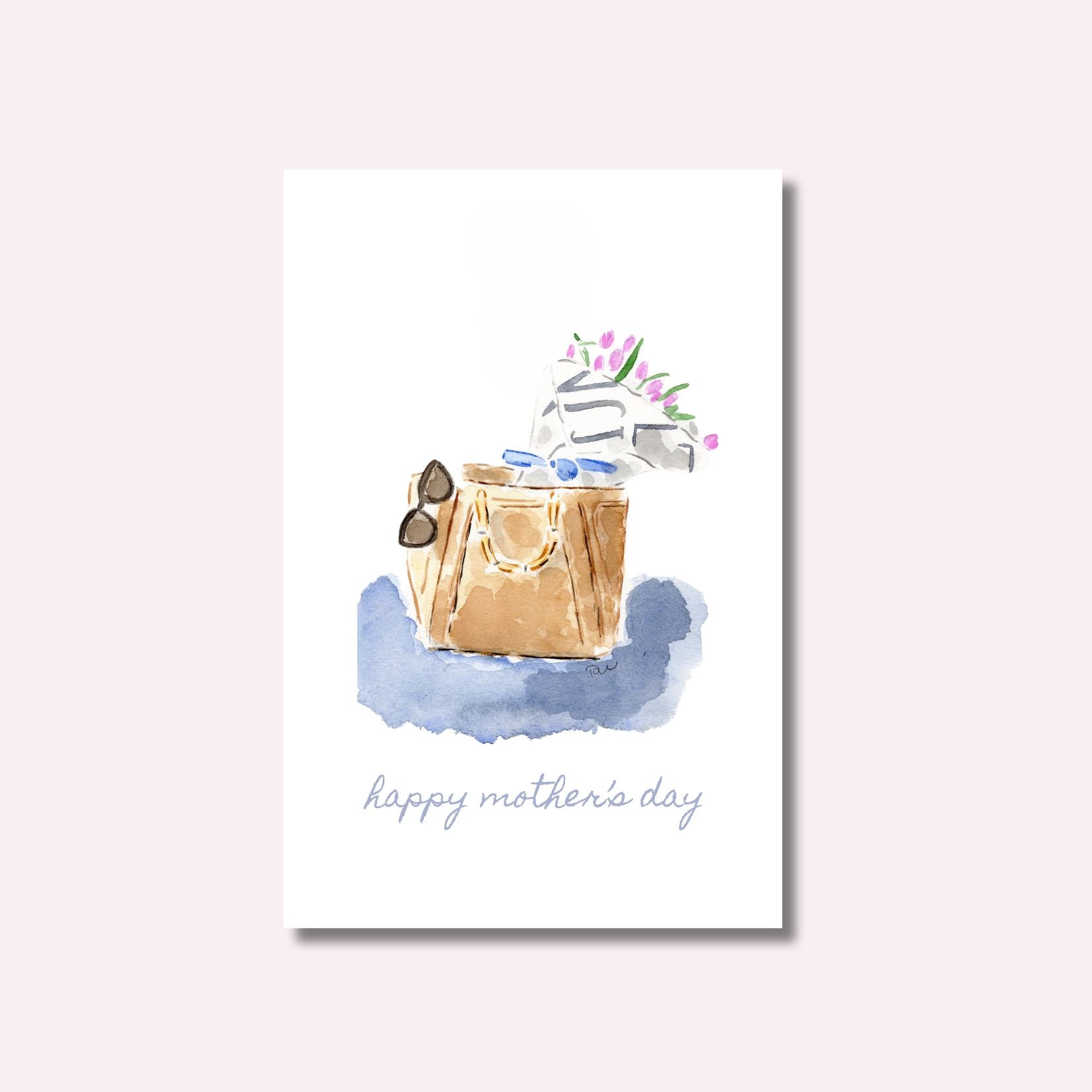 Greeting Card: Mother's Day Bag