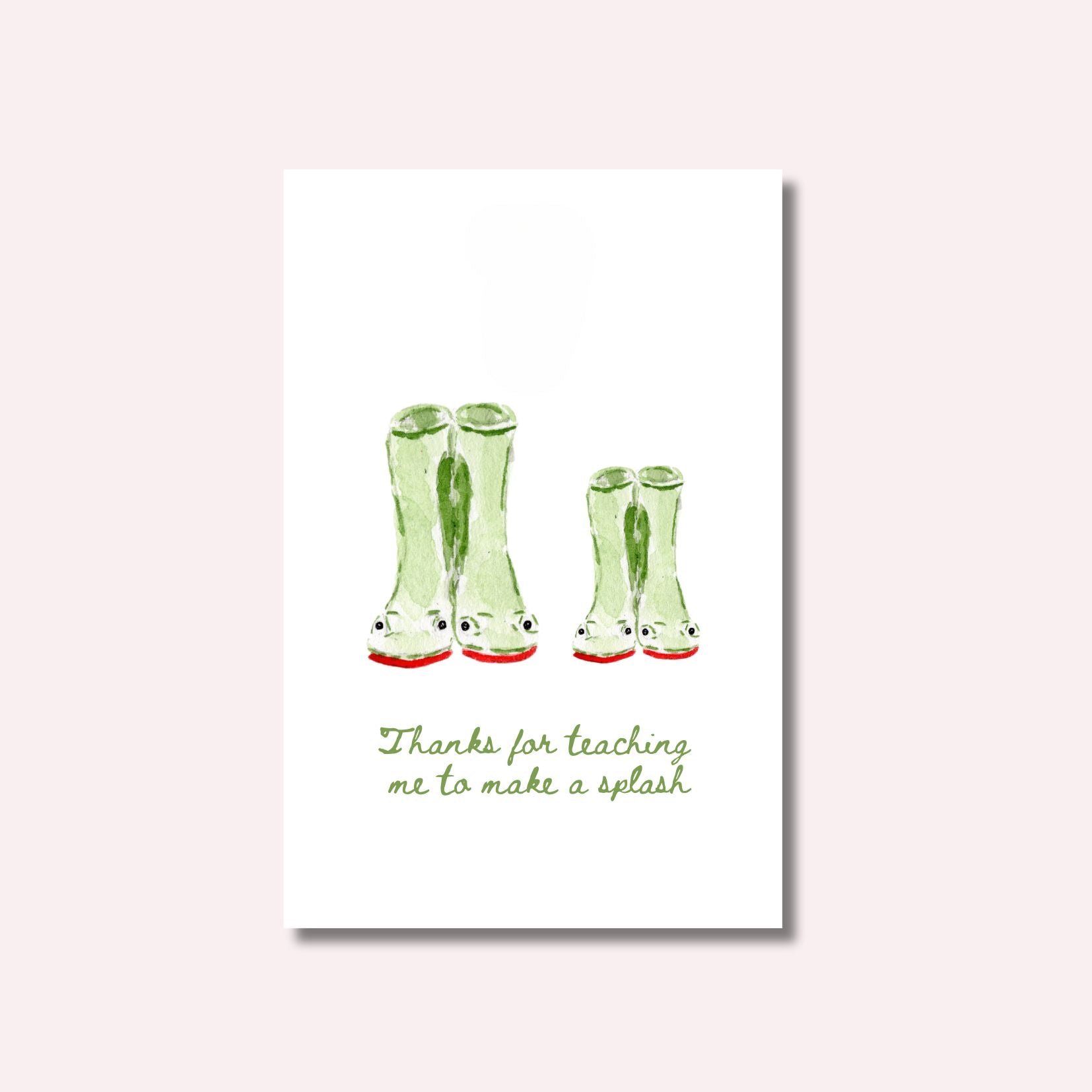 Greeting Card: Mother's Day "Make a Splash"