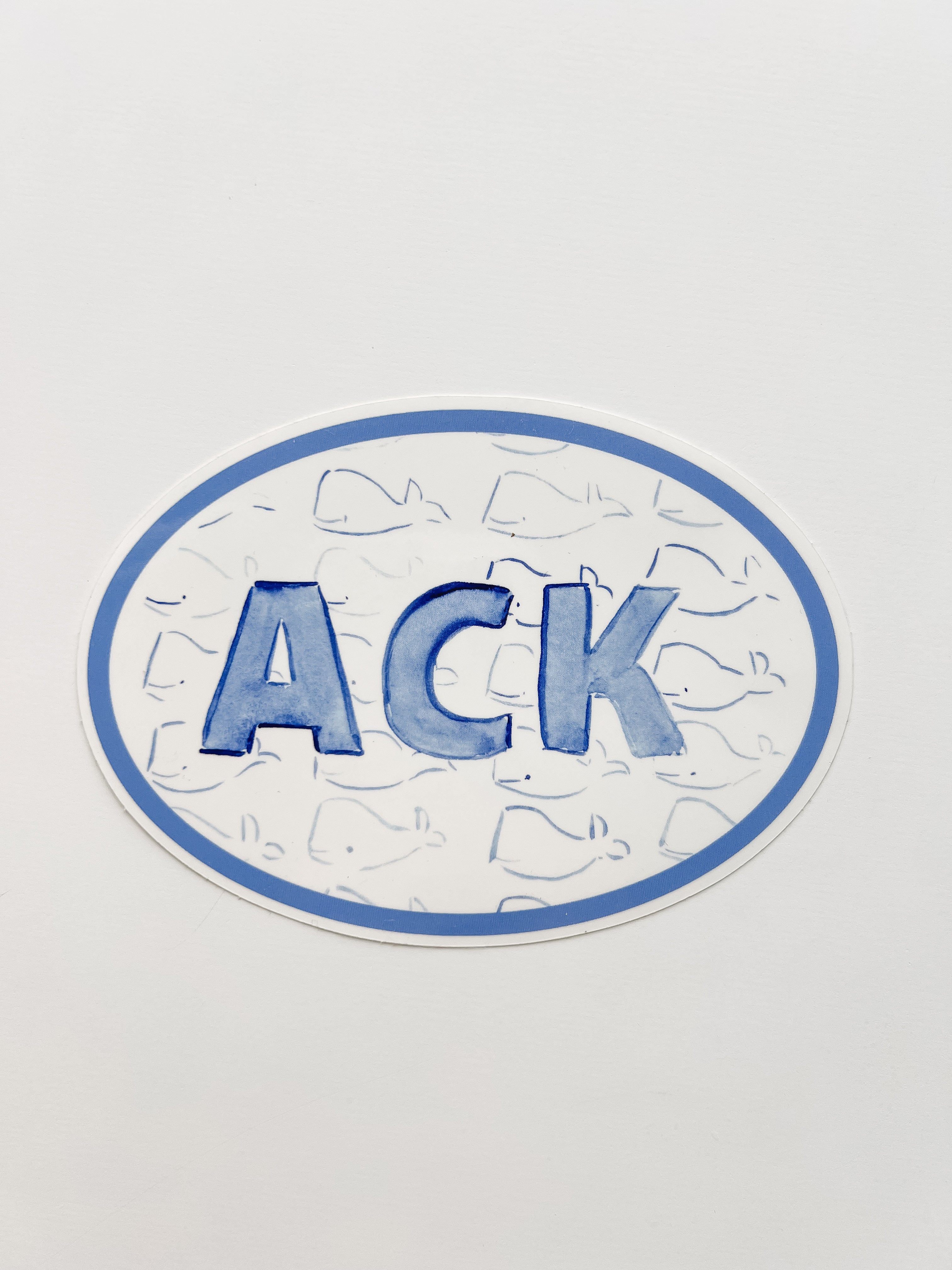 Nantucket ACK Bumper Sticker