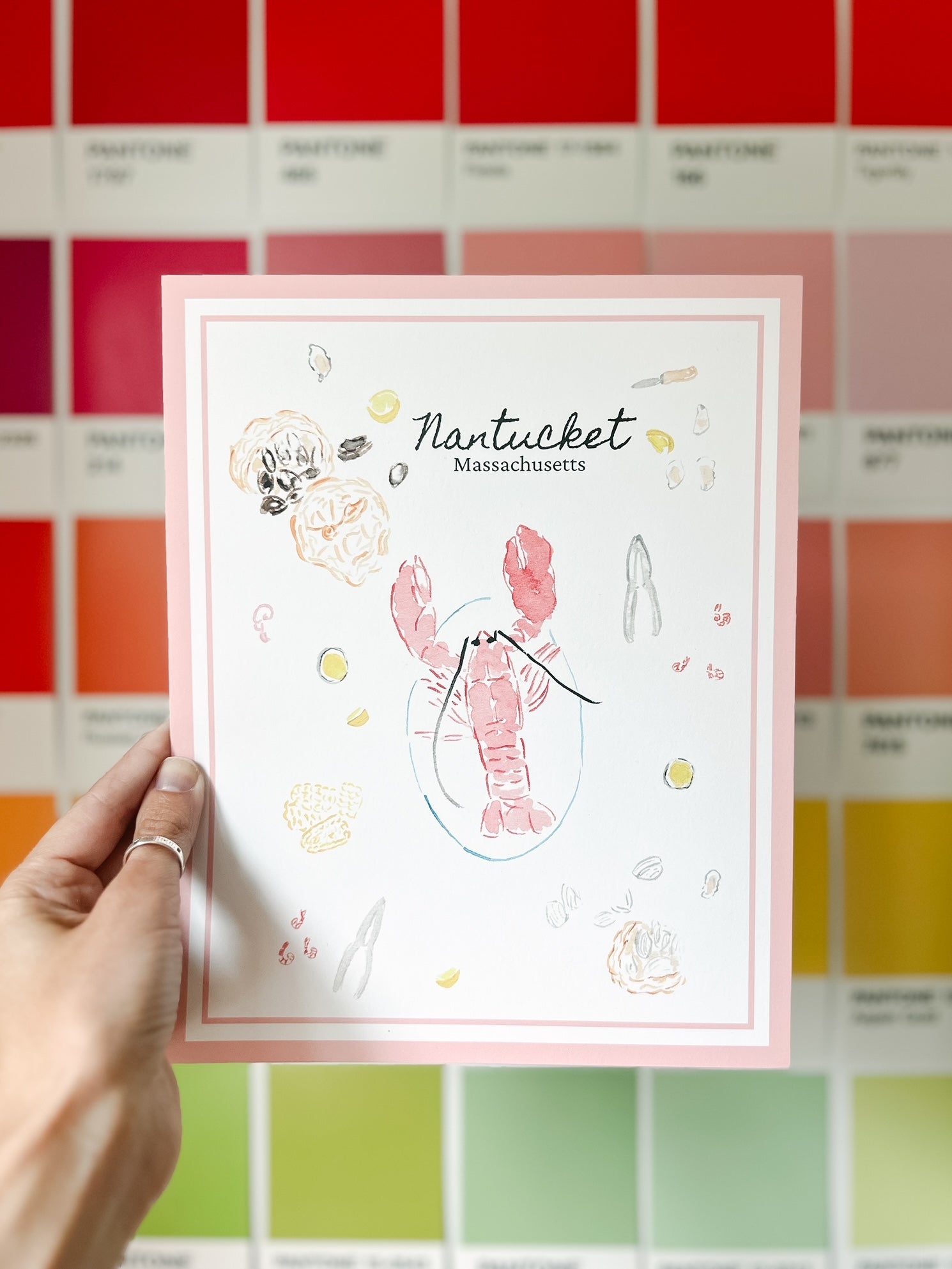 Art Print: Lobster Print