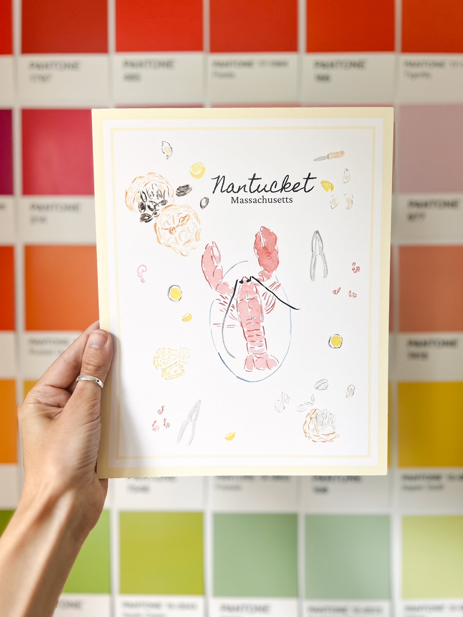 Art Print: Lobster Print