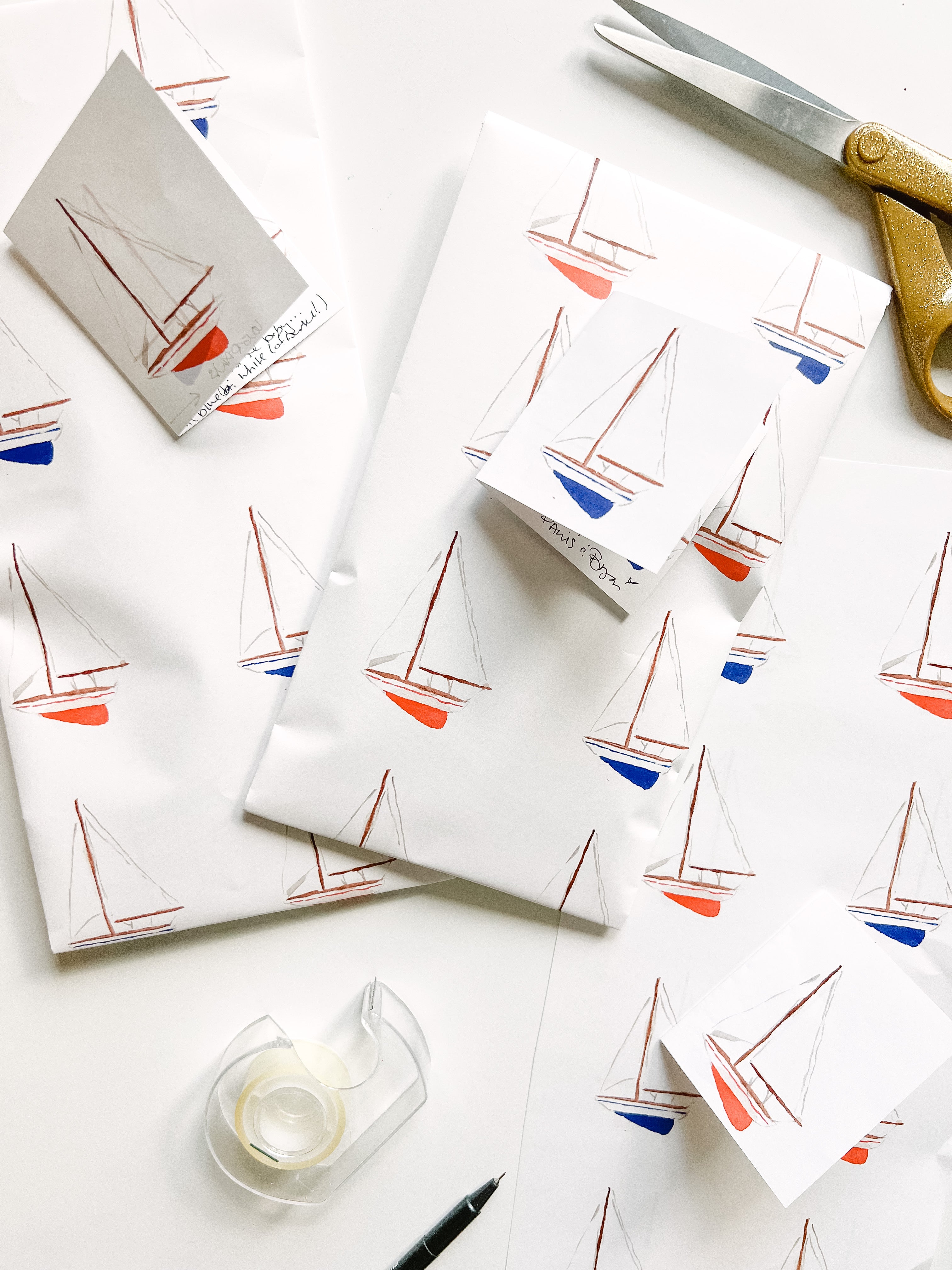 Gift Wrap: Just Sailing Through