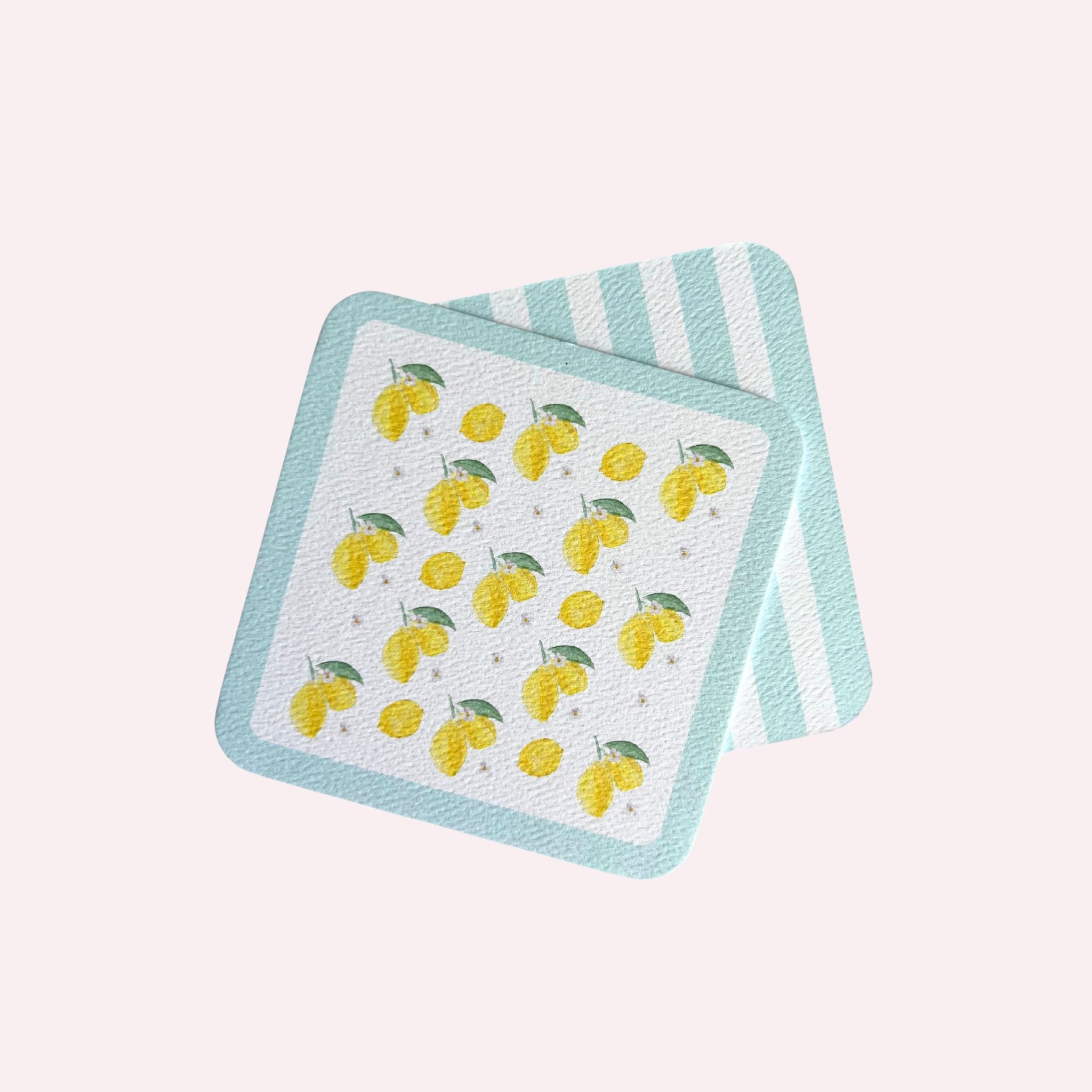 Lemon Coasters