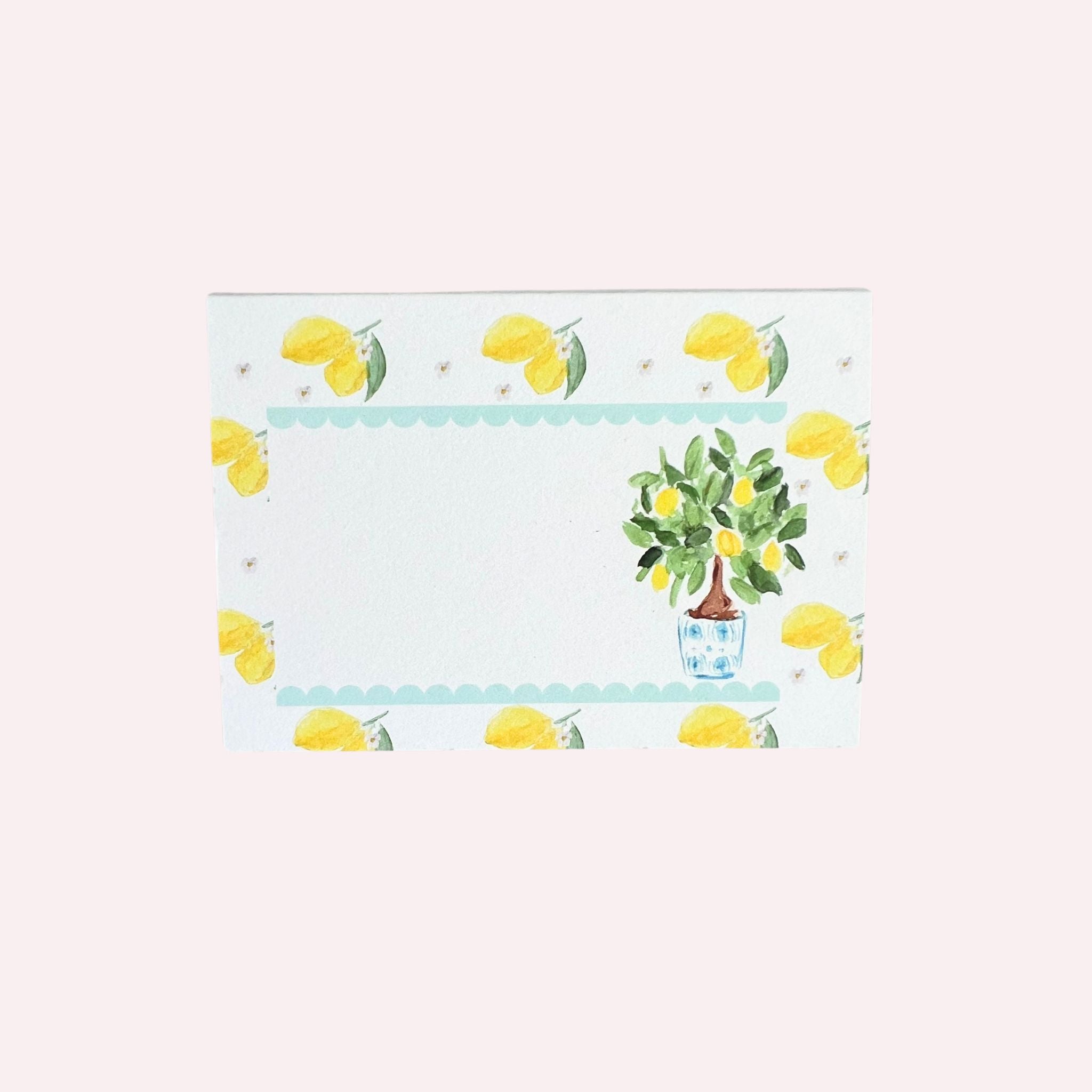 Placecards: For the Love of Lemons