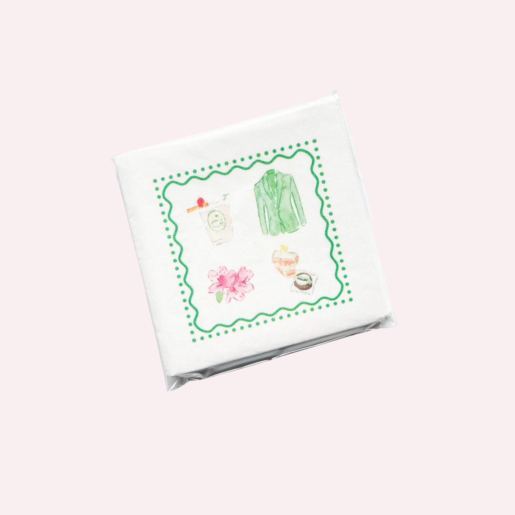 Masters Themed Cocktail Napkins  | Party Pack of 12