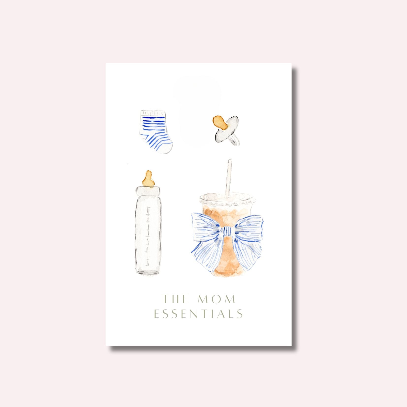 Greeting Card: Mother's Day "Mom Essentials"