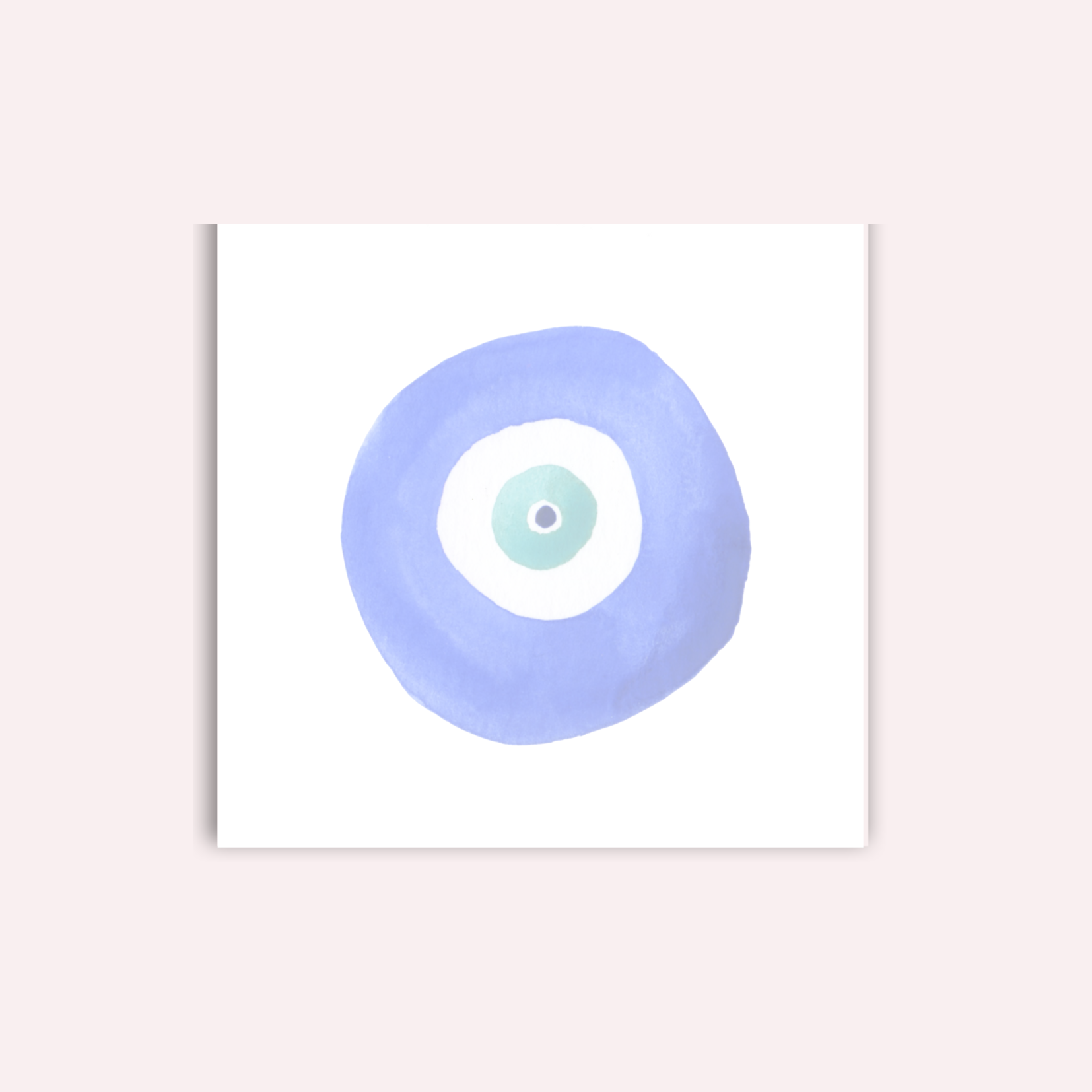 Blue Evil Eye Notepad