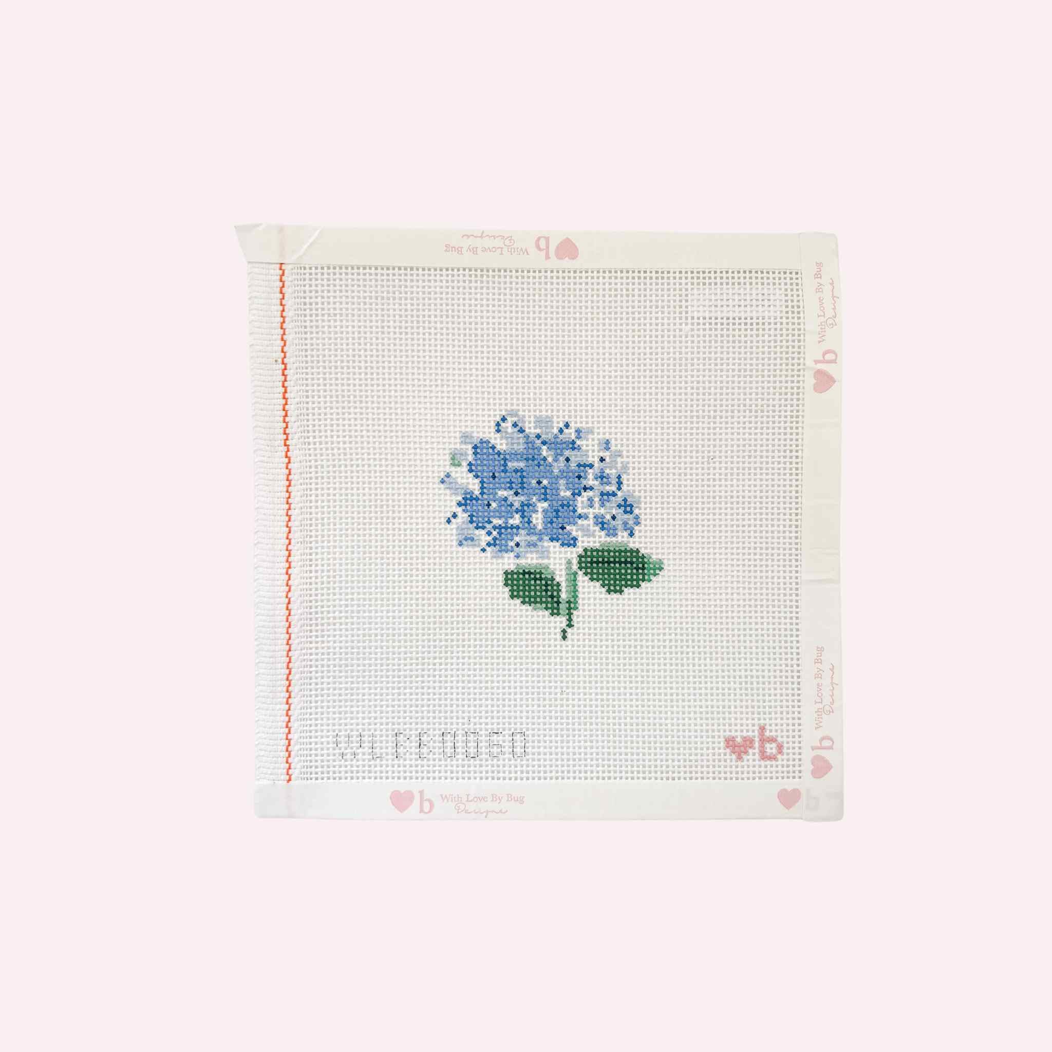 Needlepoint Canvas: Hydrangea (13 Mesh)