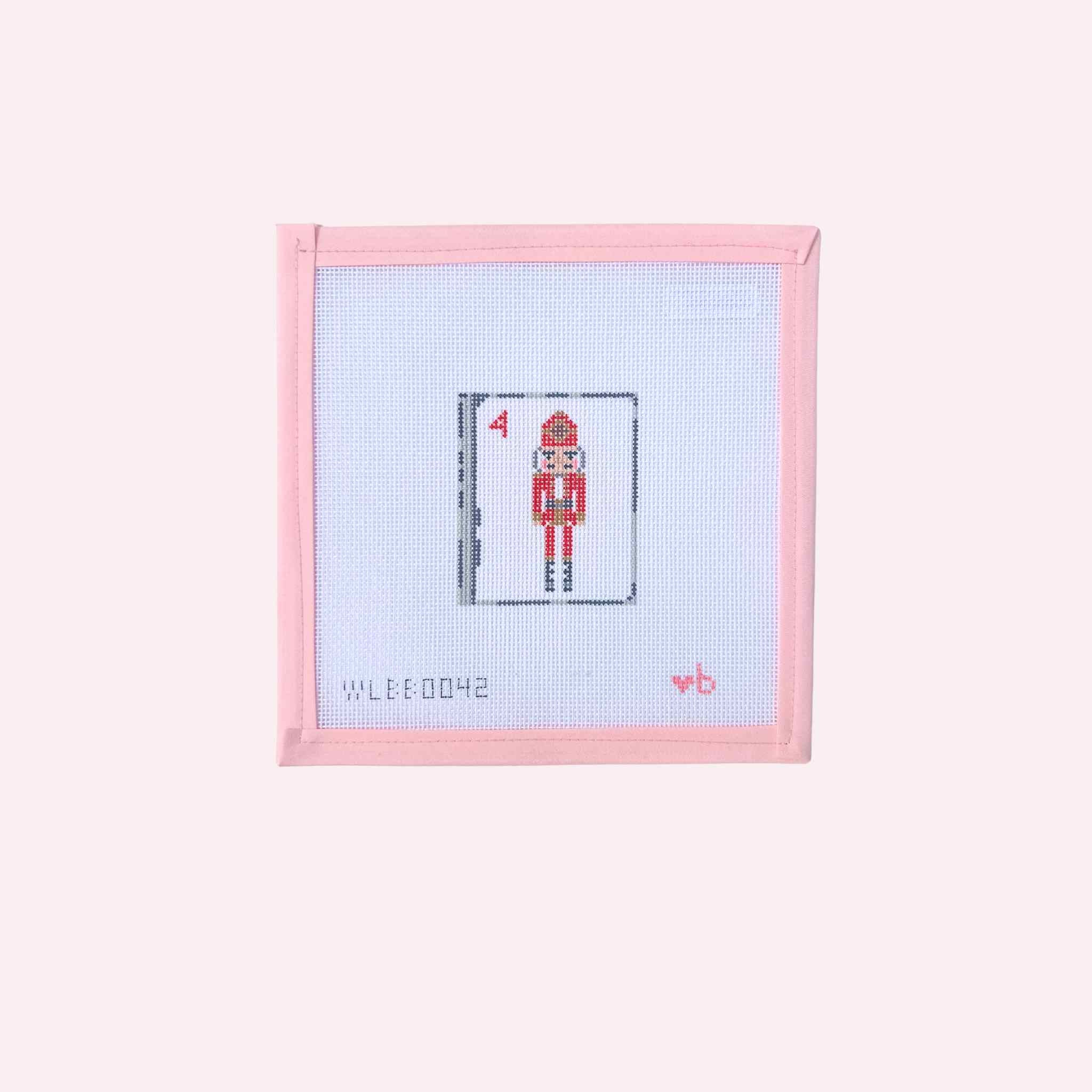 Needlepoint Canvas: Nutcracker Mahjong Tile