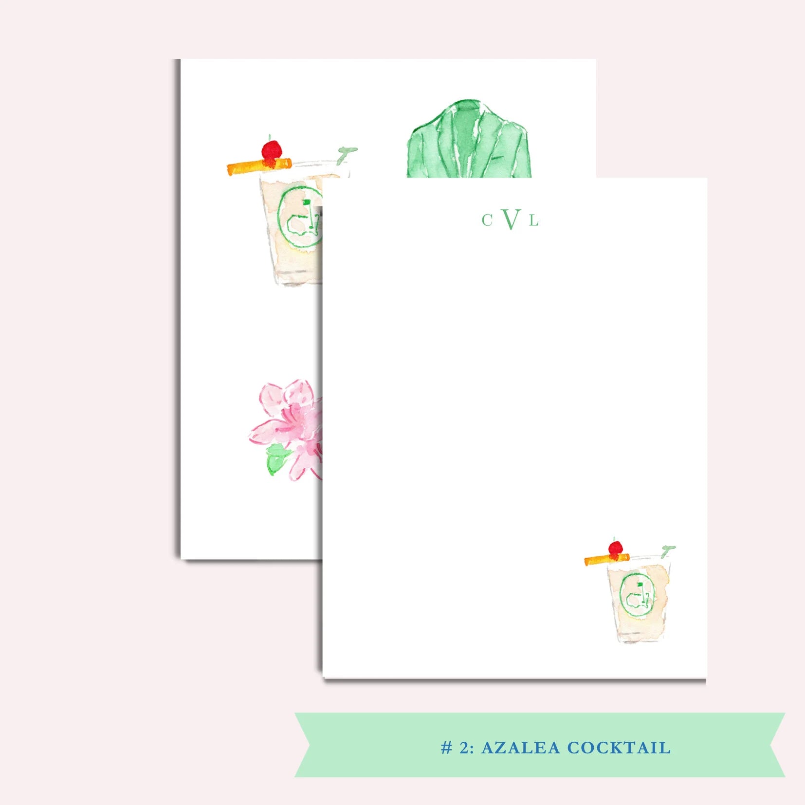 Custom Stationery : Watercolor Masters Flat Cards