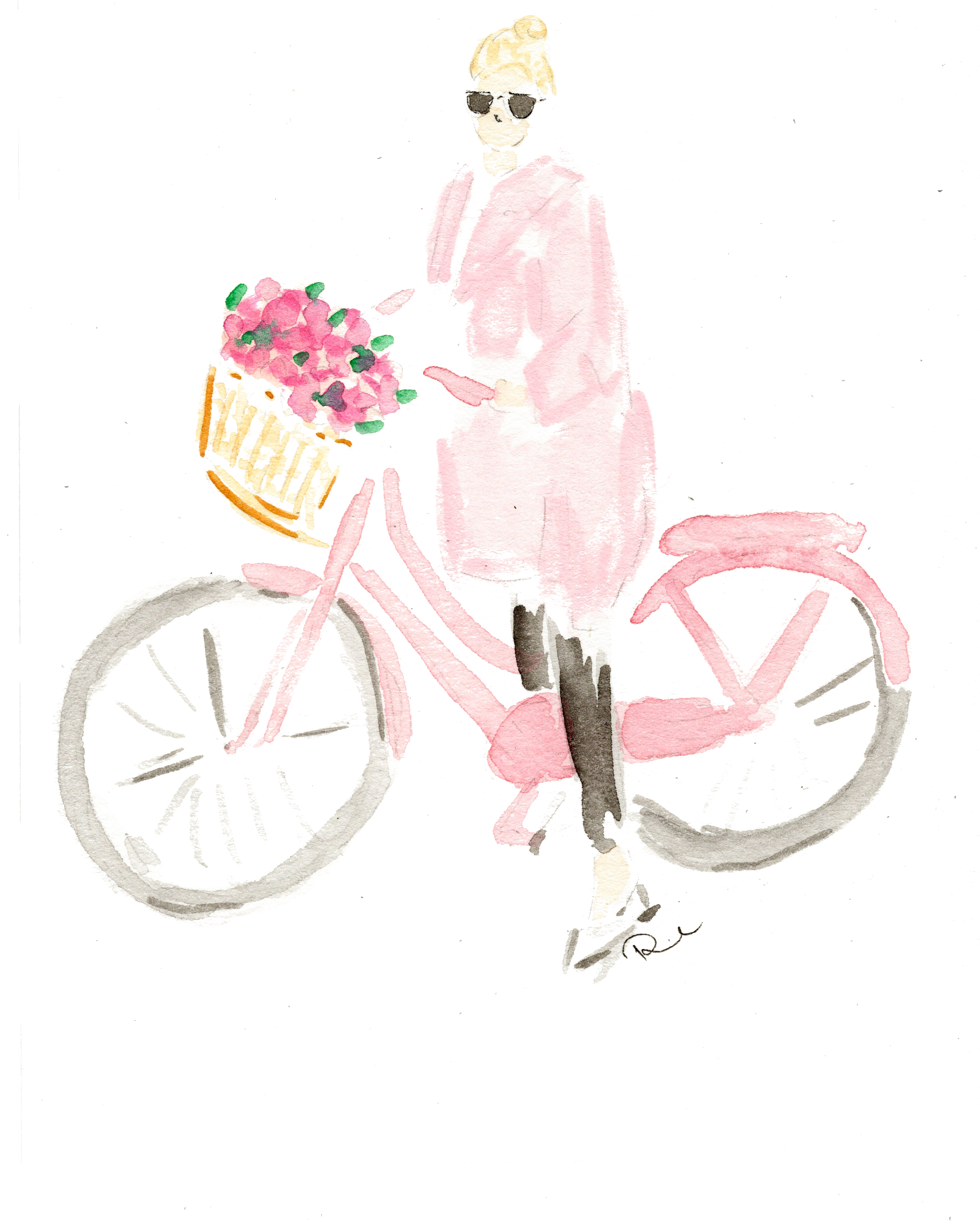 Art Print: Riding Through Life
