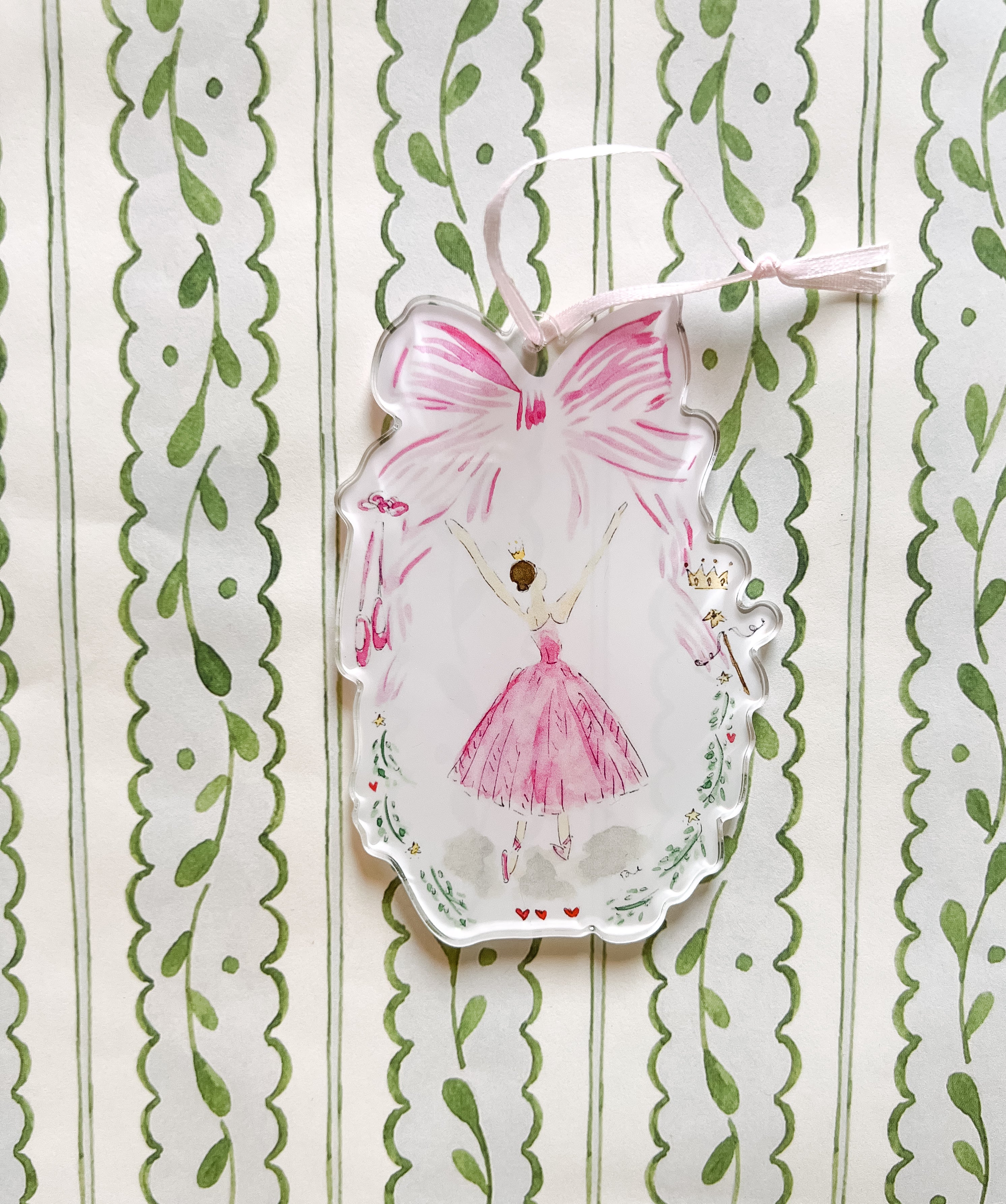 Acrylic Ornament: Ballerina