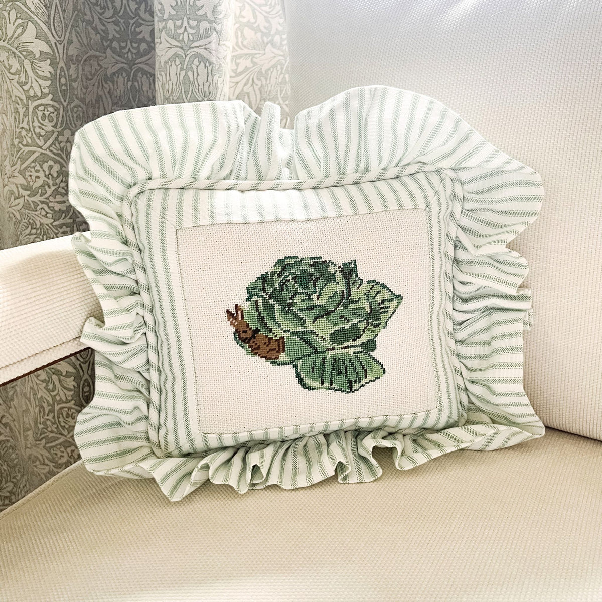 Needlepoint Canvas:  Snuggle Bunny