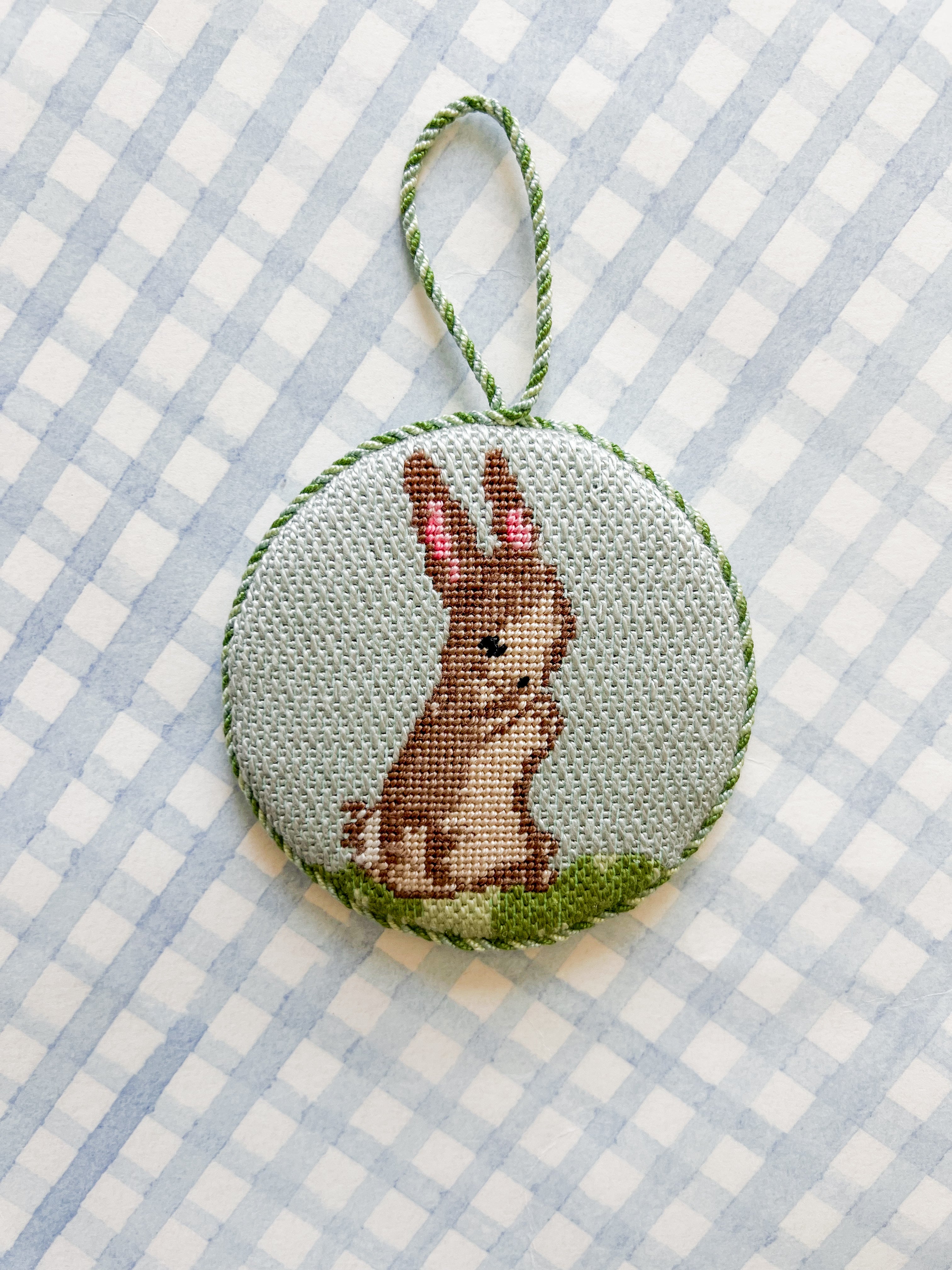 Needlepoint Canvas:  Little Bunny
