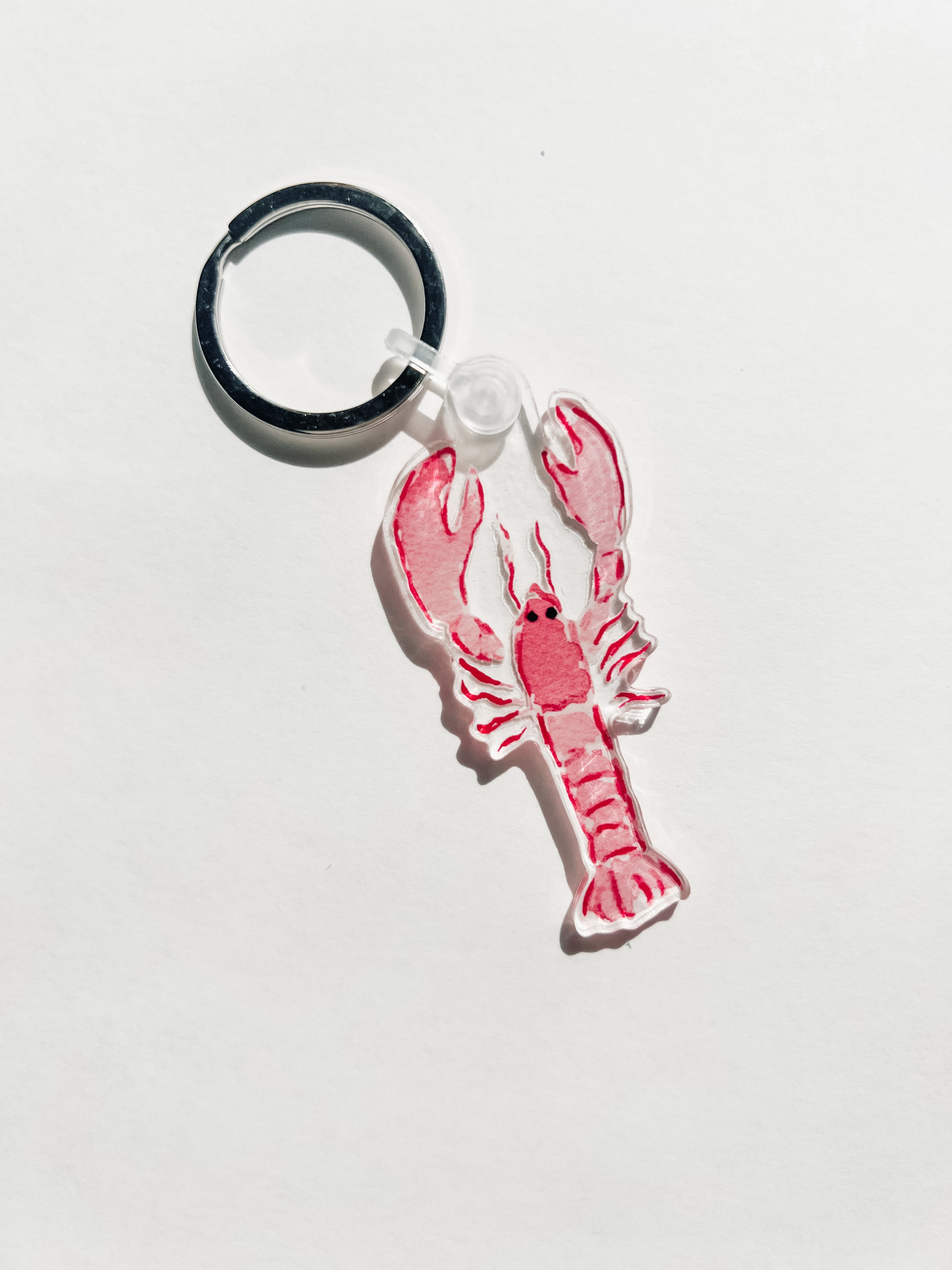 **Pre Order ** Keychain & Needle Threader: Lobster