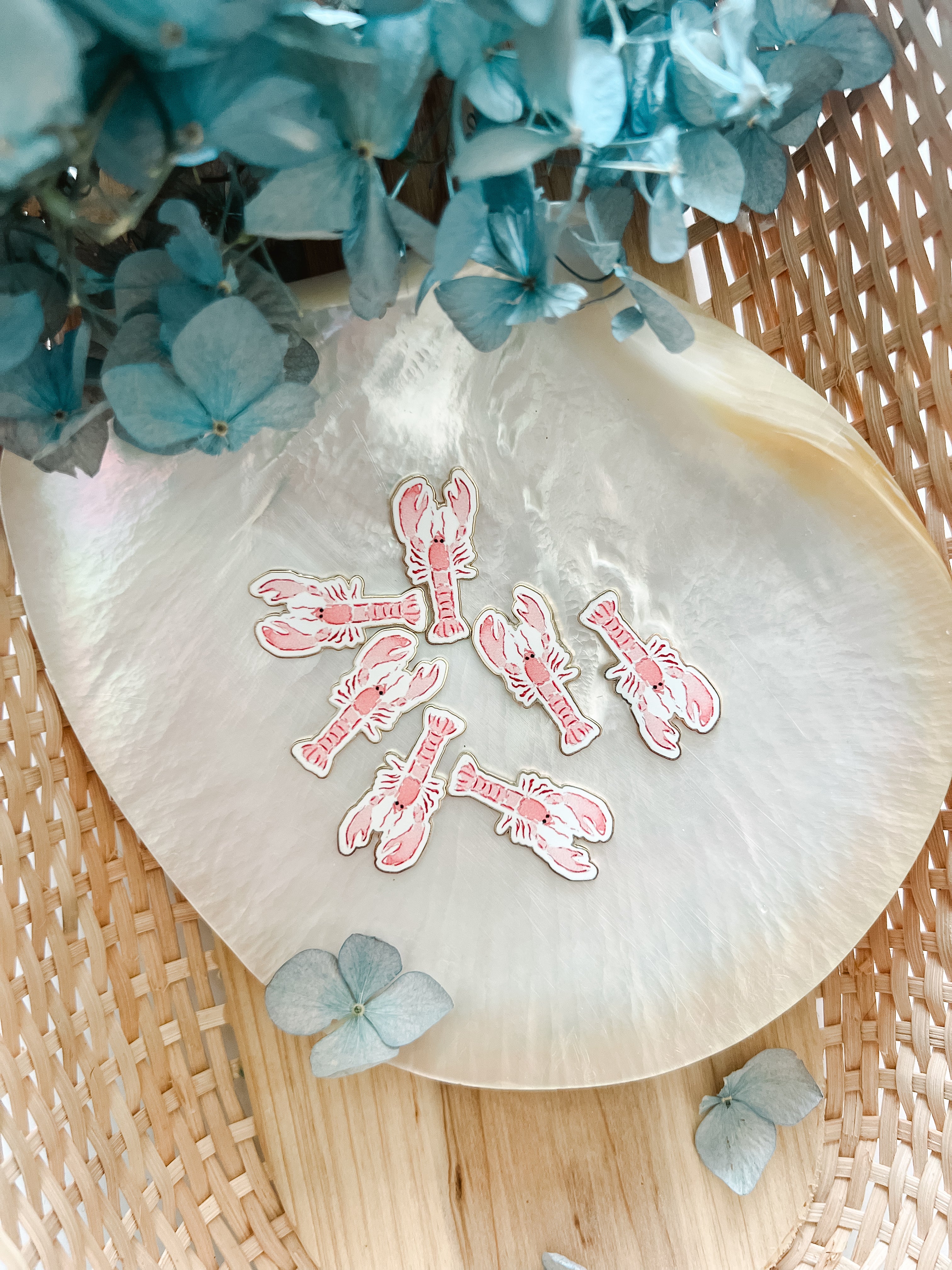 Lobster Needle Minder | Magnetic Needlepoint Accessory