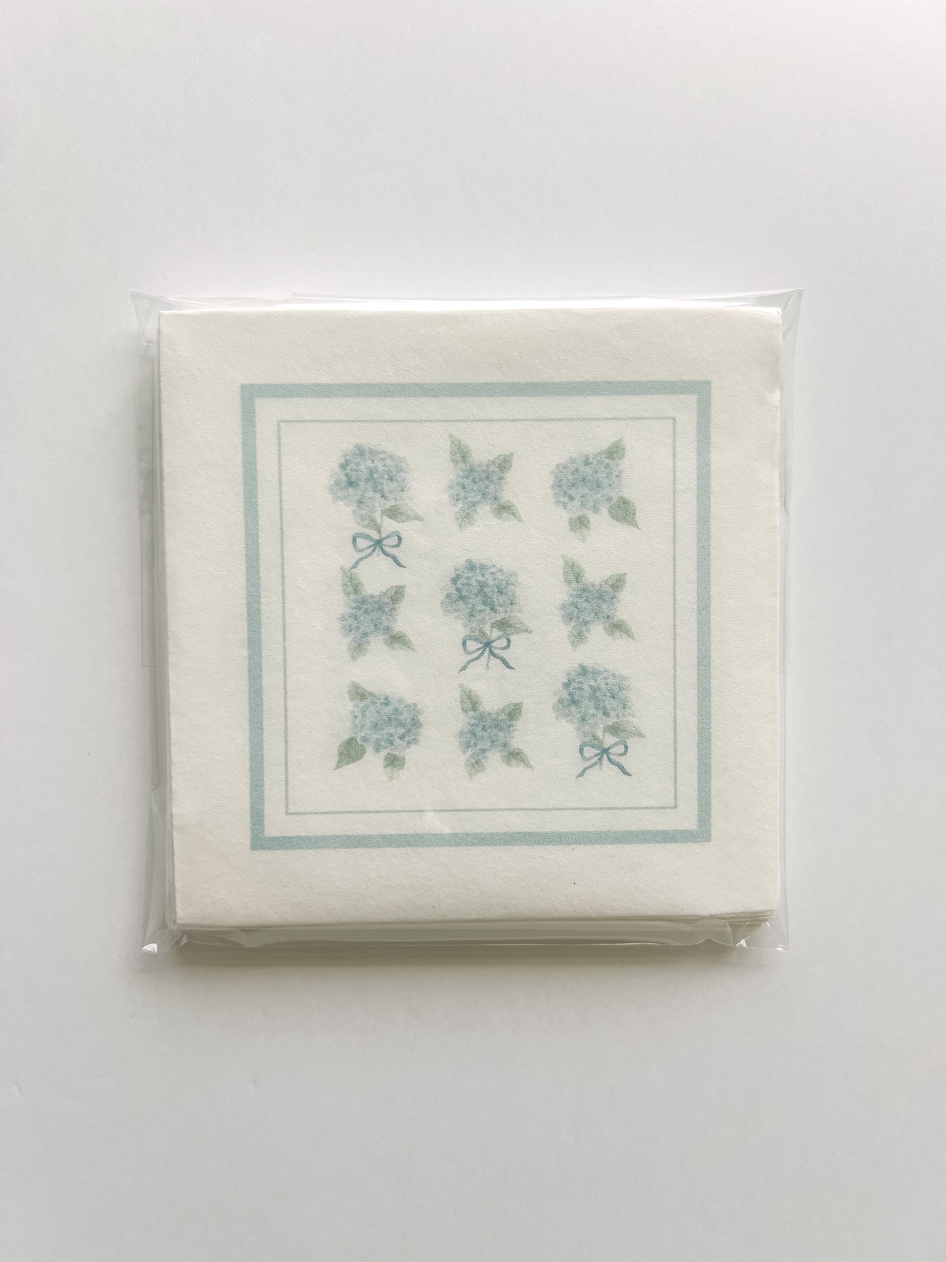 Hydrangea Napkins | Designer Party Pack of 12