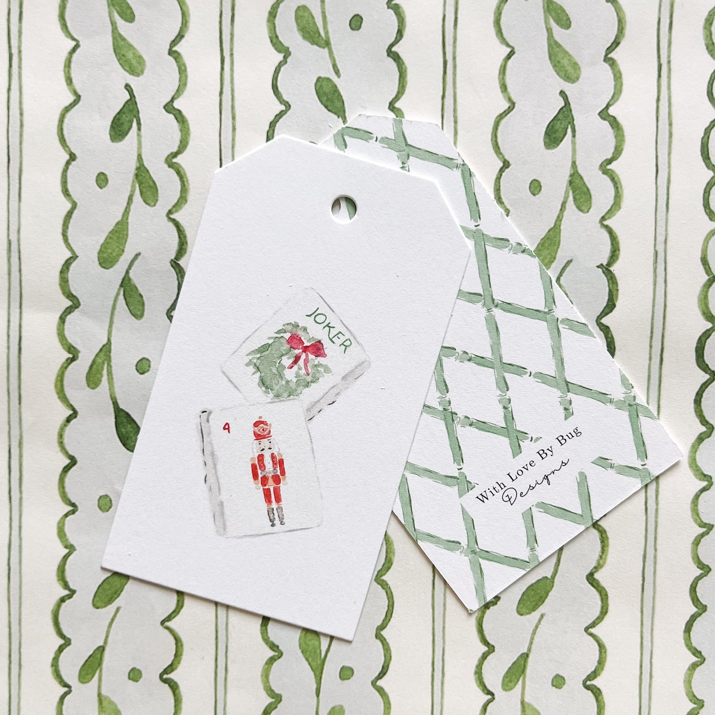 Gift Tags: Merry Mahjong