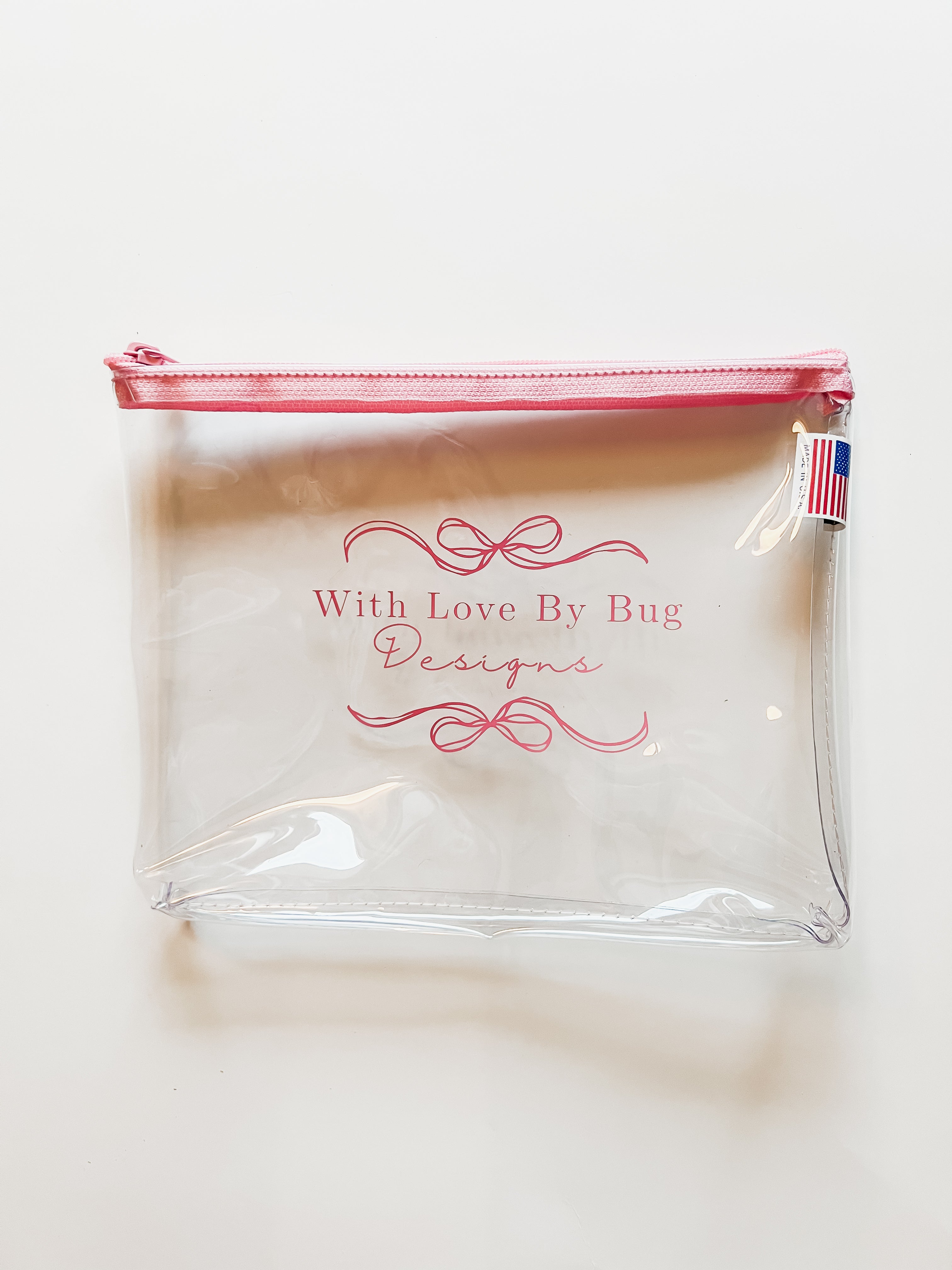 With Love By Bug Vinyl Project Bag