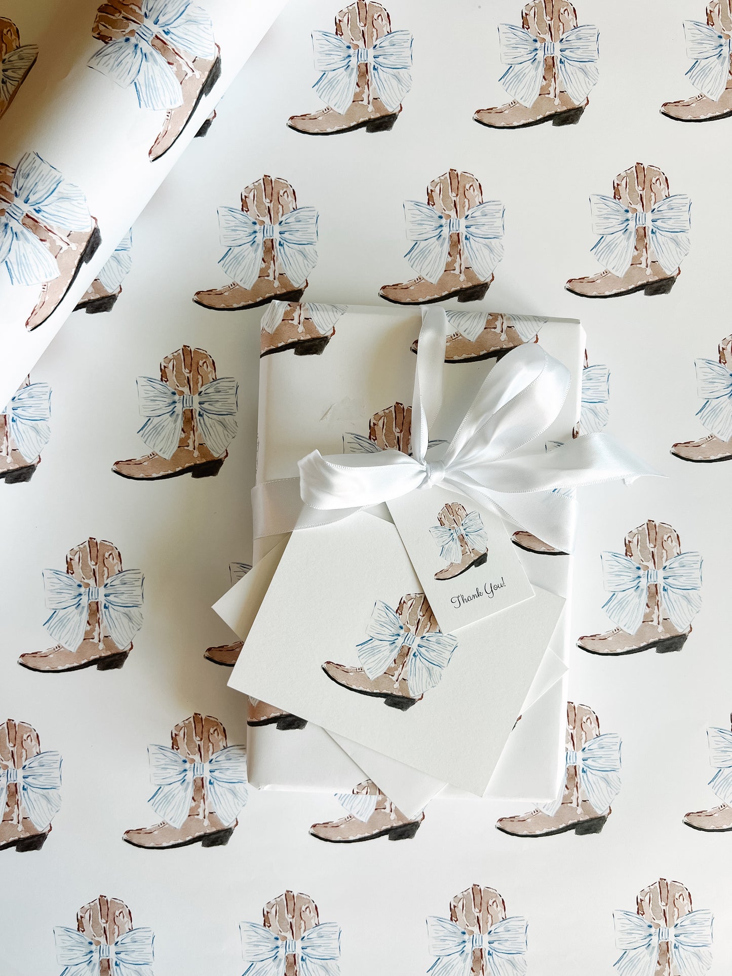 Gift Wrap: Boots & Bows