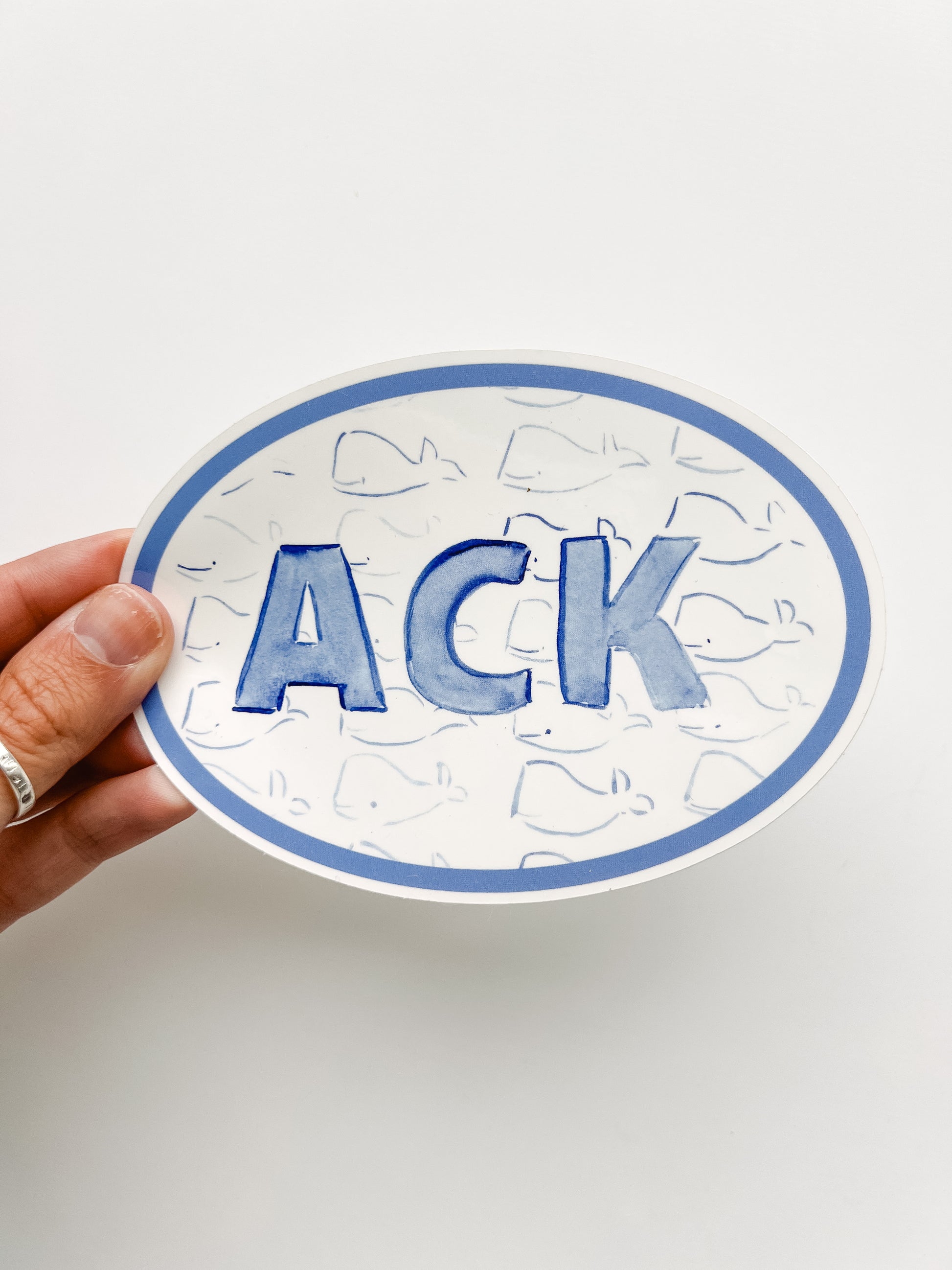 Nantucket ACK Bumper Sticker 