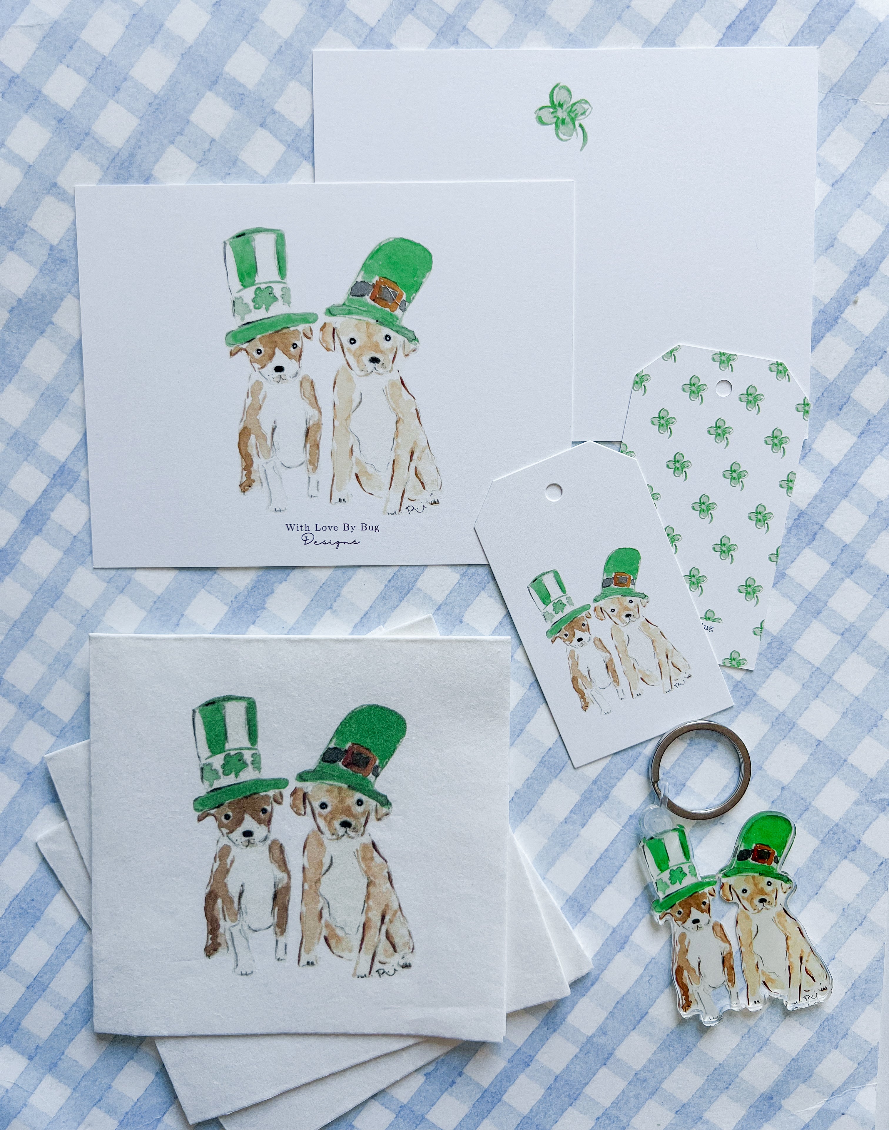 Napkins: St Patty's Day Pups (Set of 10)