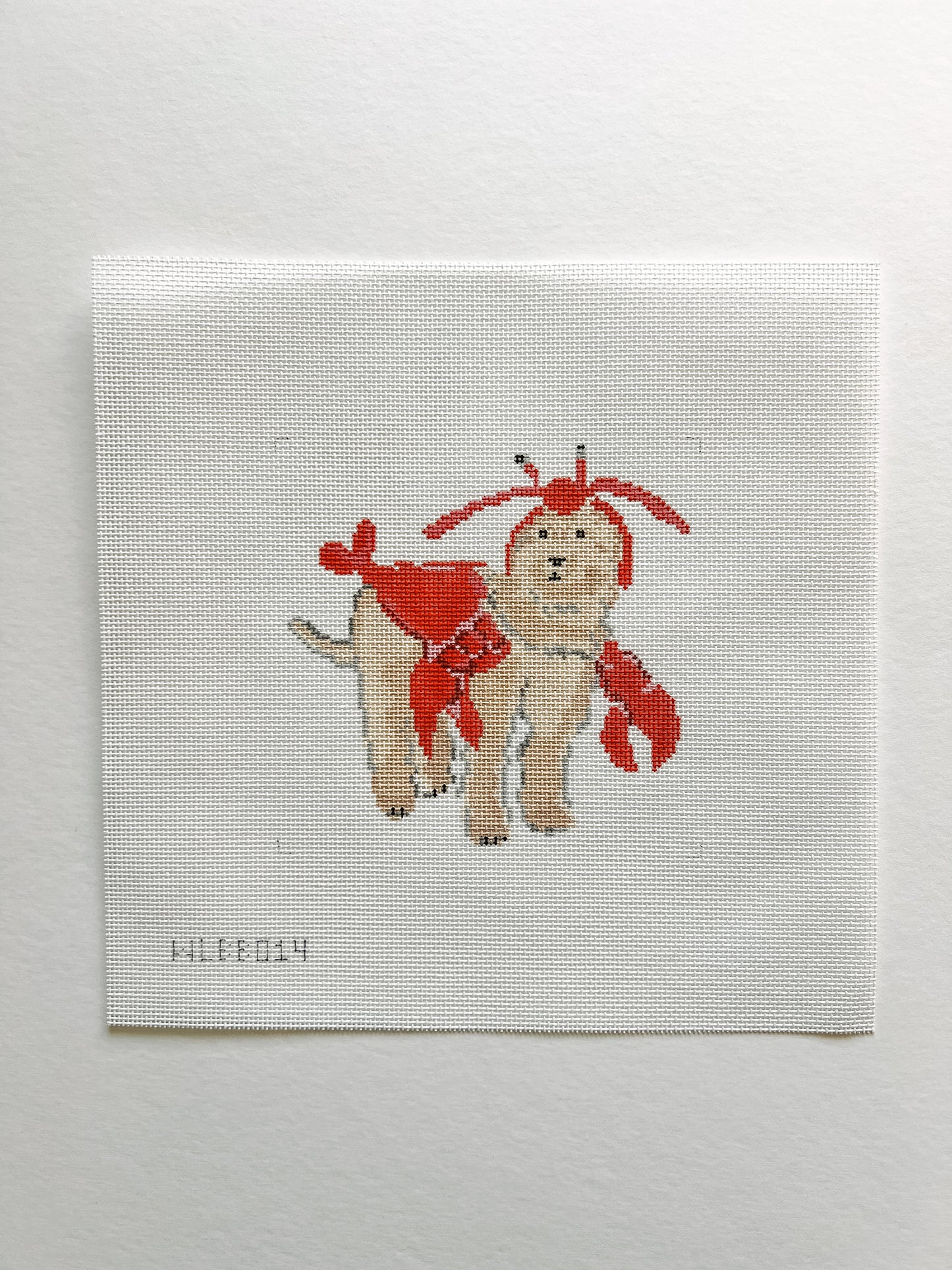 Lobster Pup Needlepoint Canvas