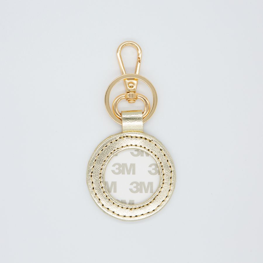 Self Finishing Key Fob: Gold