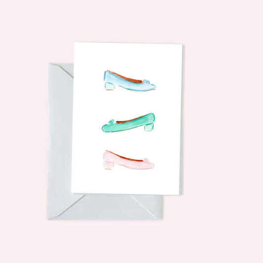 Mini Cards: Cute Shoes