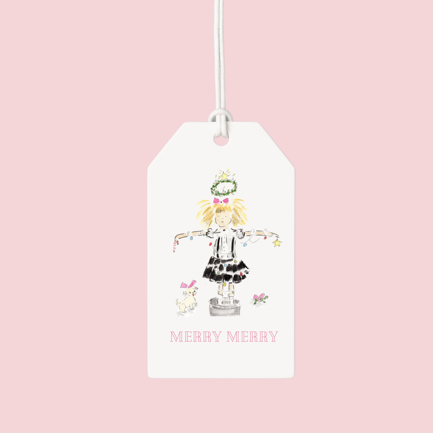 Custom Gift Tags: Merry Merry