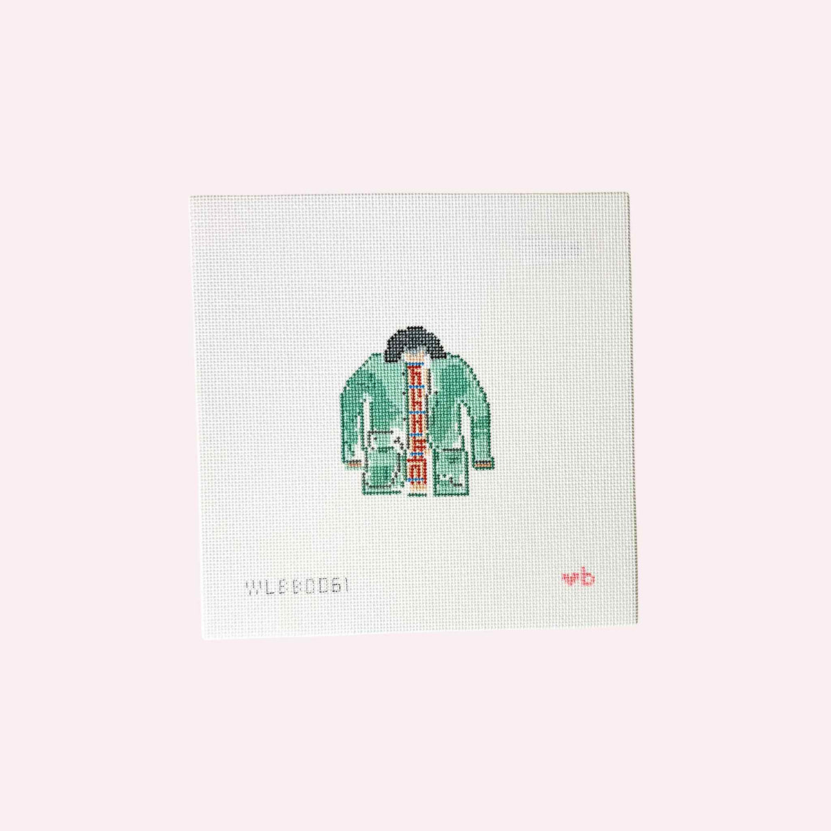 Needlepoint Canvas: Barn Jacket