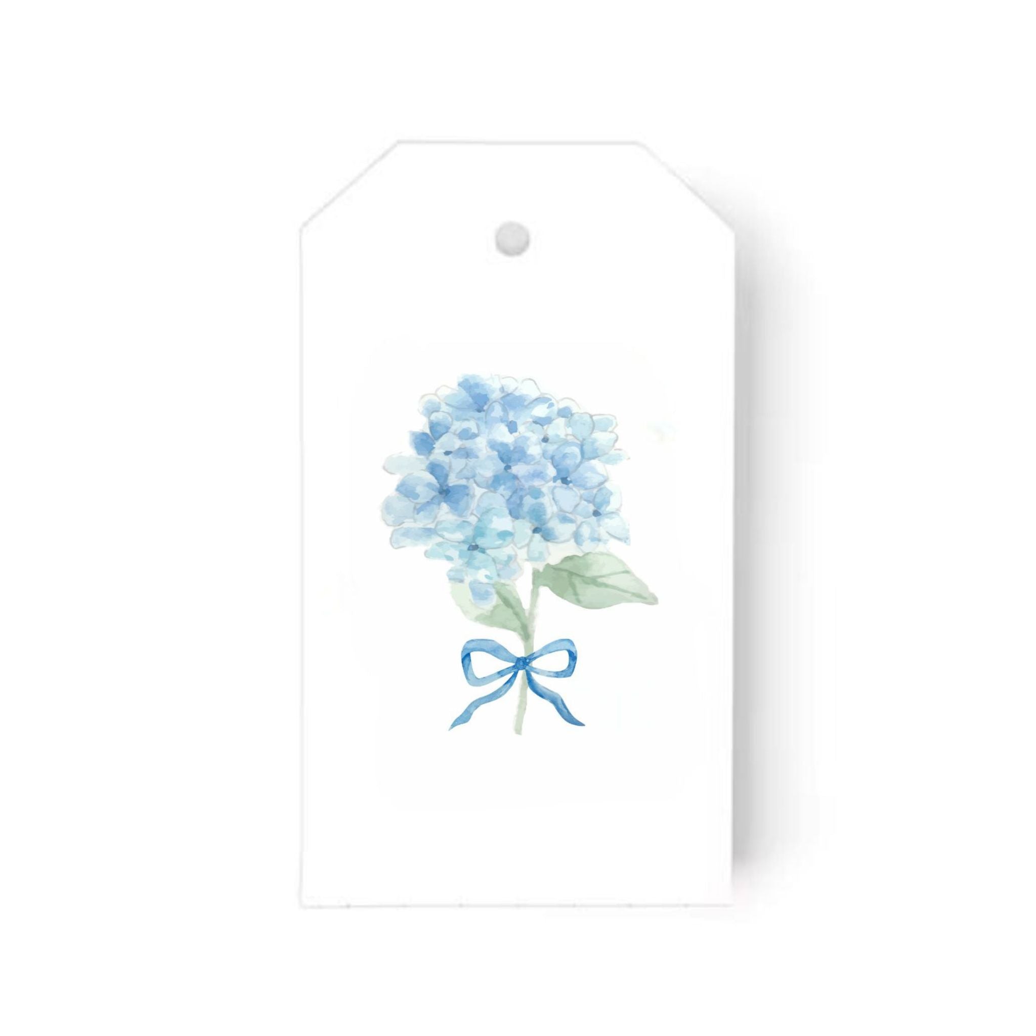 Gift Tags: Blue Hydrangeas