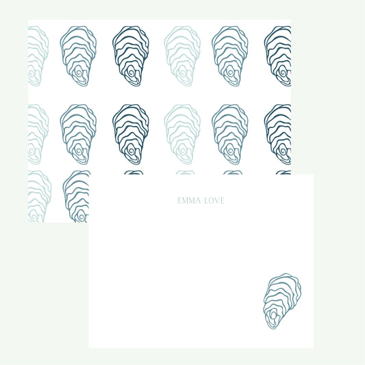 Custom Stationery: Oyster Notes