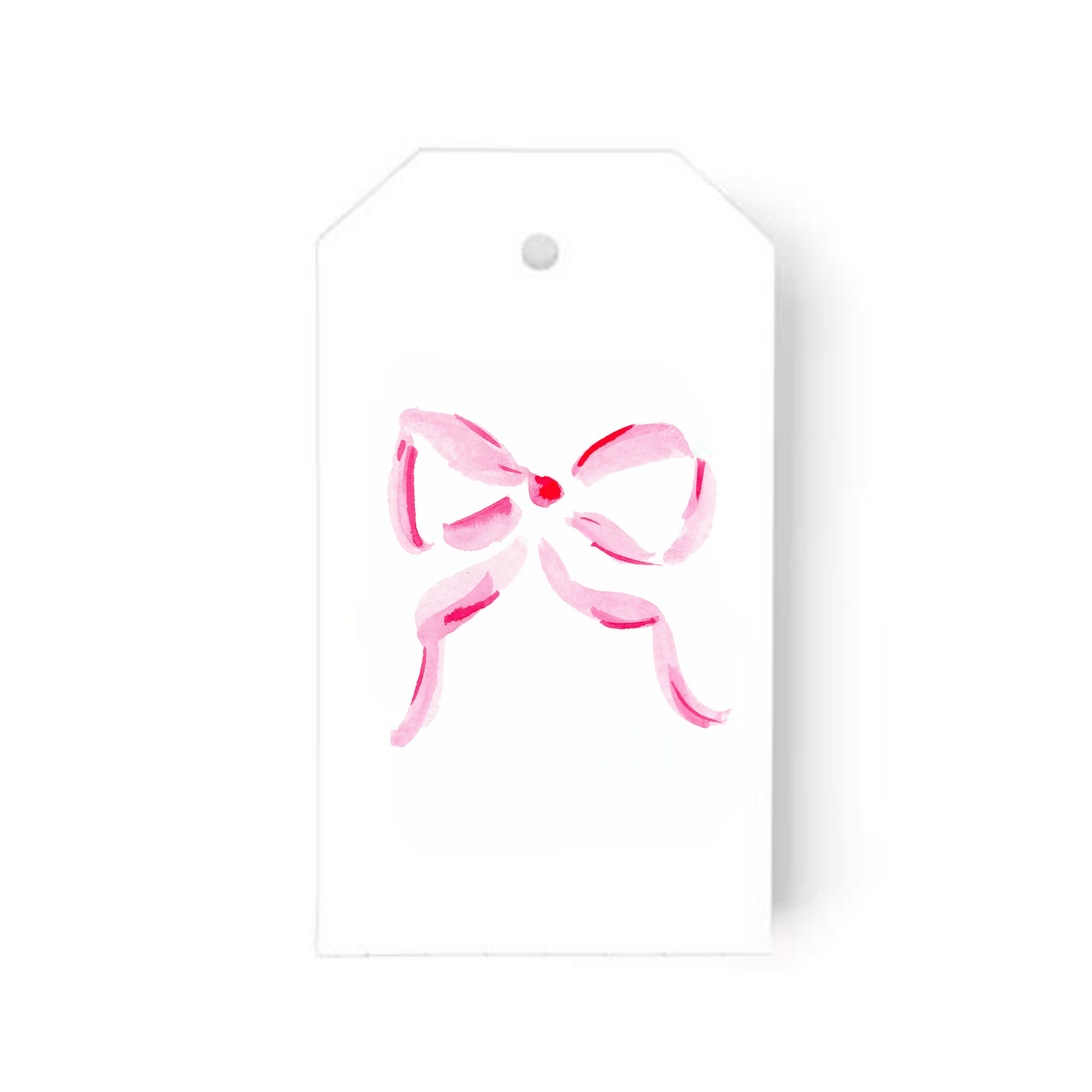 Gift Tags: The Bigger the Bow, the Better