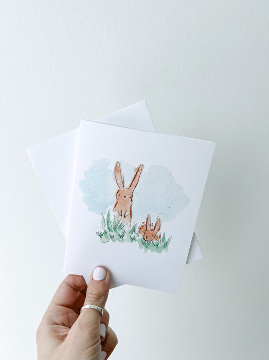 Greeting Card: Some Bunny Loves You